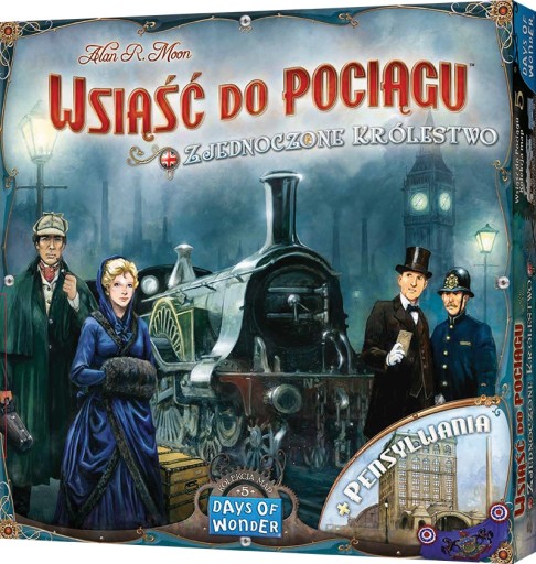 REBEL Gra WSIĄŚĆ DO POCIĄGU ZJEDNOCZONE KRÓLESTWO
