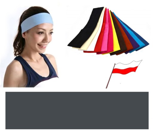 Opaska BAWEŁNA 95 % + LYCRA 5 % 5cm GRAFIT