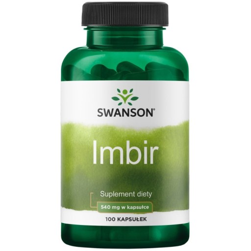 SWANSON IMBIR 540mg 100 kaps.