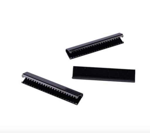 Zakończenie Taśmy 30x6mm 10szt Nierdzewne grafit