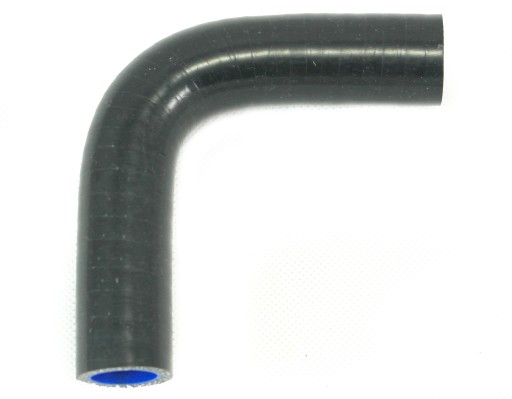 KOLANKO SILIKONOWE 90st - 16mm - WOBO PRO - L100 - CZARNE