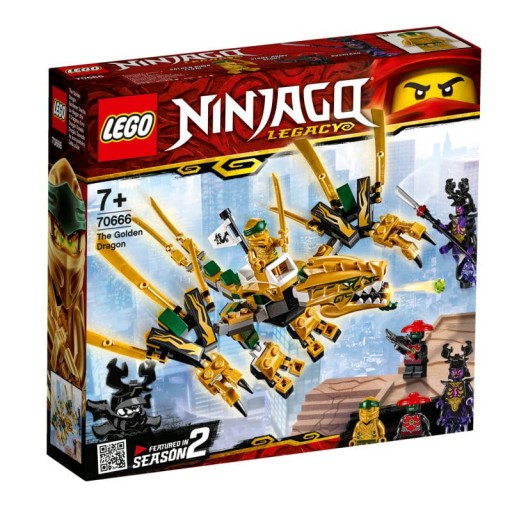 LEGO NINJAGO 70666 ZŁOTY SMOK
