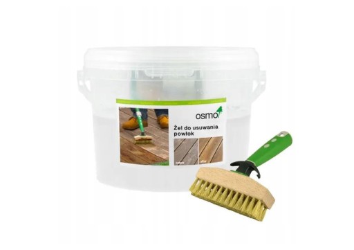Osmo 6611 żel do usuwania powłoki 2,5l+ szczotka