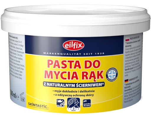 PASTA DO RĄK Z MĄCZKĄ DRZEWNĄ NIE ZATYKA RUR 500ML