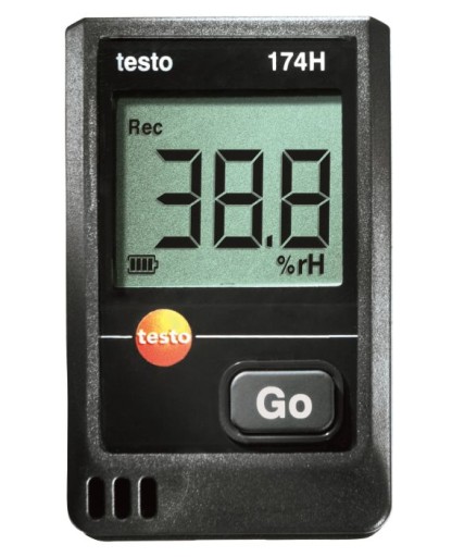 Termohigrometr rejestrator TESTO 174H zestaw