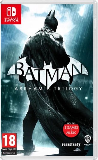 BATMAN ARKHAM TRILOGY PL / 3 GRY TRYLOGIA / NINTENDO SWITCH