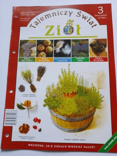 Tajemniczy Świat Ziół magazyn nr 3 Lawenda