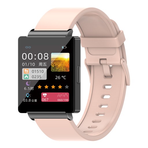 Smartwatch NFC Monitor tętna i snu IP67