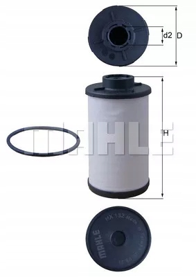 Filtr hydrauliki skrzyni biegów AUDI A1, A3, Q3,