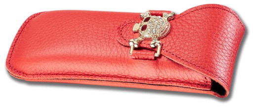 Etui na okulary Albinex Royal Case 90.067-2 SKÓRA NATURALNA