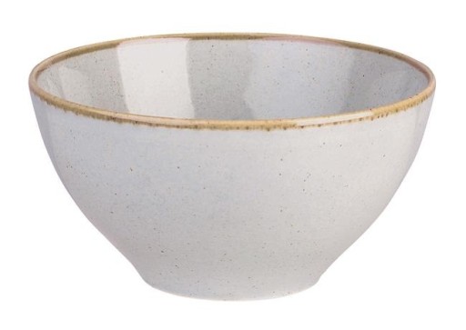 MISKA ASHEN 770 ml 16,3 cm PORCELANA SZARA
