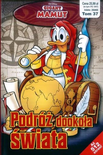 GIGANT MAMUT t. 37 - PODRÓŻ DOOKOŁA ŚWIATA
