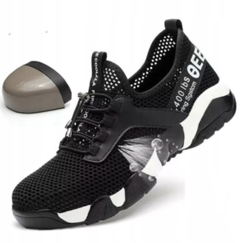 BUTY ROBOCZE PÓŁBUTY LEKKIE ODDYCHAJĄCE r.35-46