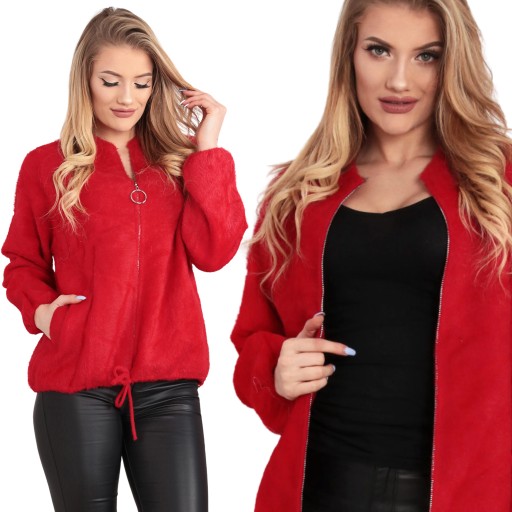 BOMBERKA SWETER ALPAKA KOLORY 2040