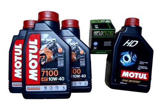 Zestaw olej MOTUL 7100 + filtr CF MOTO 600 C-FORCE