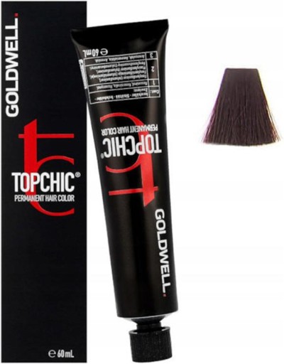 GOLDWELL TOPCHIC 4R FARBA CIEMNA CZERWIEŃ 60ML