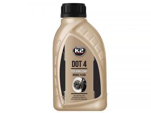 K2 DOT 4 PŁYN HAMULCOWY 500 ml BREAKE FLUID