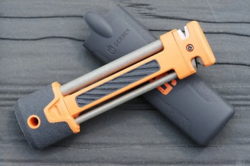 Outdoor multi-purpose field knife sharpener with multi-purpose knife sharpe