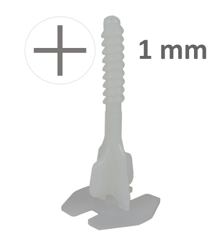 Twist Level! poziomowanie płytek, BAZY X 1mm