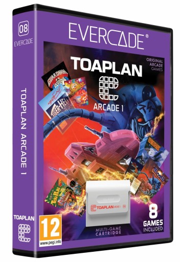 EVERCADE A8 - Zestaw gier Toaplan1