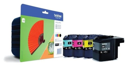 Zestaw 4x Tusz Brother LC129XLVALBP CMYK ORYGINAŁ
