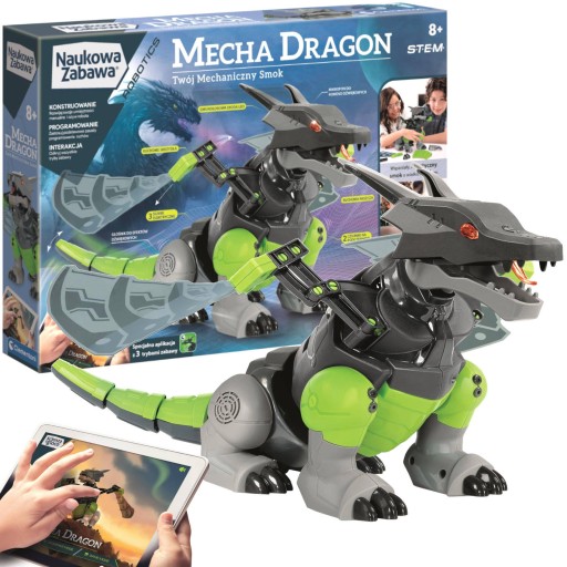LABORATORIUM MECHANIKI SMOK MECHA DRAGON ROBOT LED