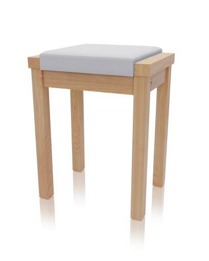 Stołek LINEA Taboret BUK siedzisko miękkie EDI28