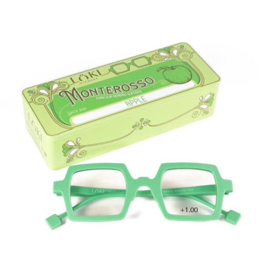 +1.0 Plusy LOKI - ITALY Okulary do komputera Blue Block okulary do czytania