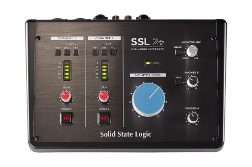 SSL 2 plus - interfejs audio USB