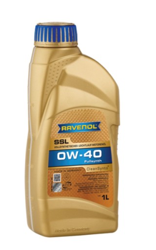 OLEJ SYNTETYCZNY RAVENOL SSL 0W40 1L