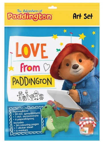 Kolorowanka z naklejkami Miś Paddington 504026