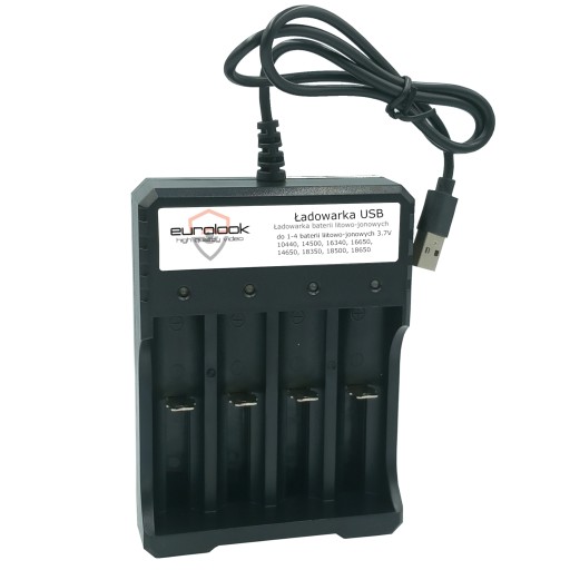 Ładowarka Do Akumulatorów Baterii 4 Kanały 3.7V