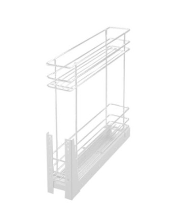 KOSZ CARGO 2 PÓŁKI W-2311 15CM DOCIĄG BIAŁY