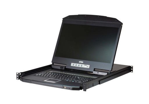 *8-Port Short Depth PS/2 VGA LCD KVM Switch 18,5'