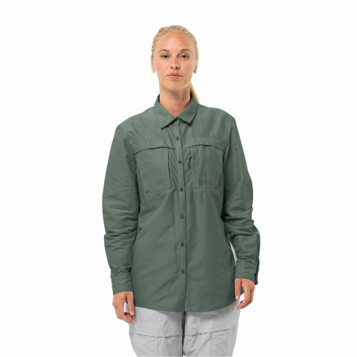 Damska koszula trekkingowa Jack Wolfskin BARRIER LS SHIRT S