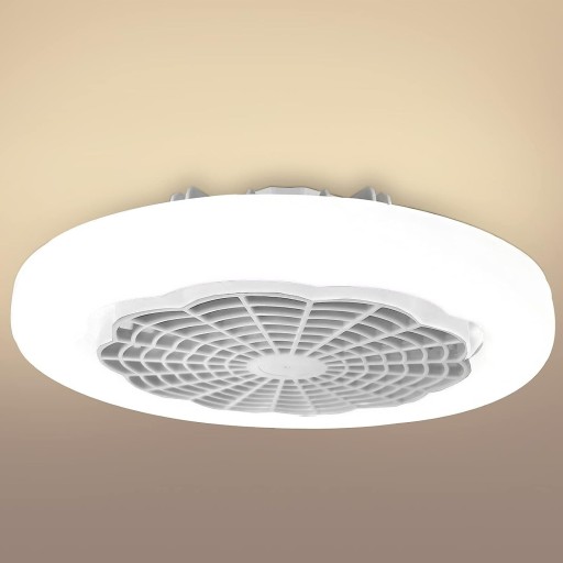 Lampy sufitowe z 10-calowym wentylatorem z pilotem