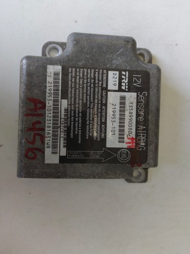 SENSOR MODUŁ AIRBAG PODUSZEK JUMPER DUCATO III BOXER 1358990080