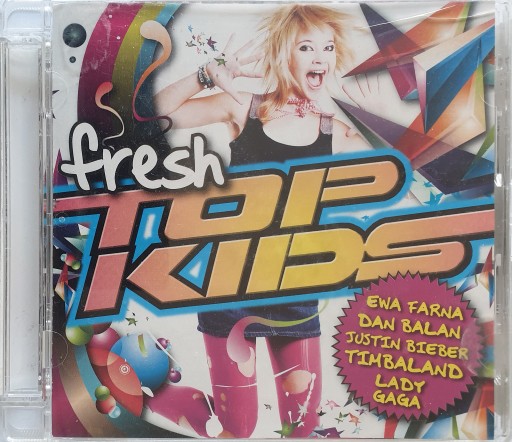 Fresh Top Kids Ewa Farna Lady Gaga Timberla CD Irl
