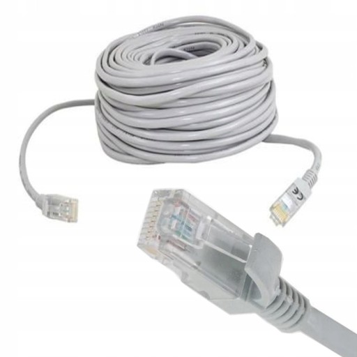 KABEL SIECIOWY INTERNETOWY LAN ETHERNET 30M RJ45