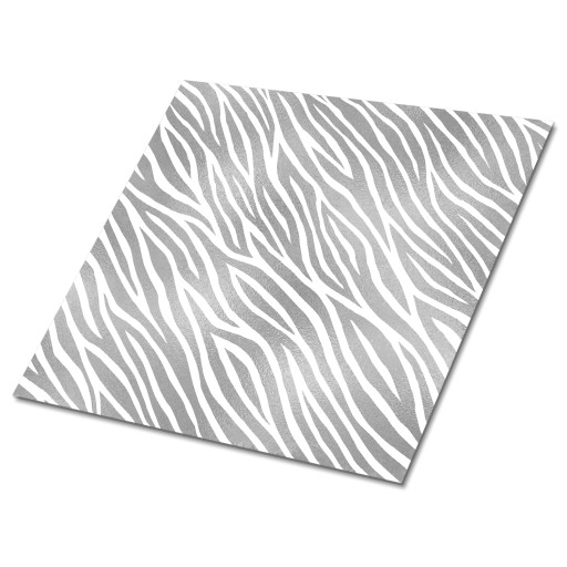 Samoprzylepne płytki podłogowe panele PCV Zebra