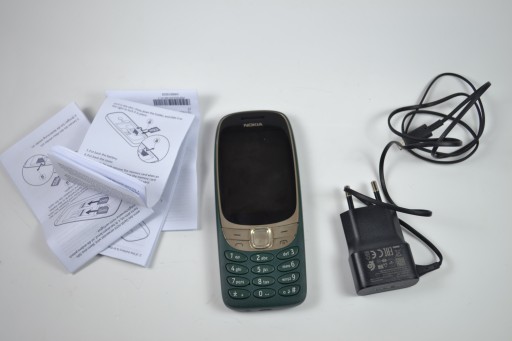 Telefon Nokia 6310 zielony senior Dual SIM
