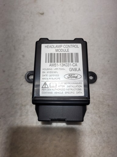 MODUŁ ŚWIATEŁ FORD FOCUS MK3 C MAX AM51-13K031-CA