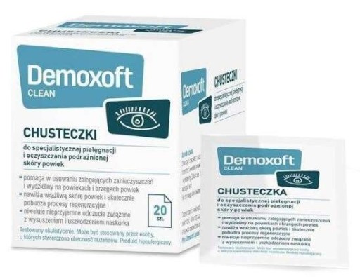 DEMOXOFT Clean - 20 chusteczek
