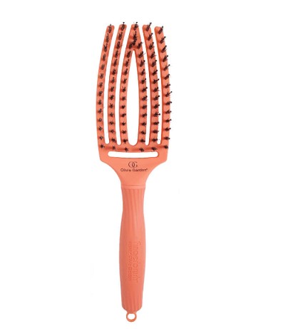 OLIVIA GARDEN FINGERBRUSH CORAL MED.rozczesywanie