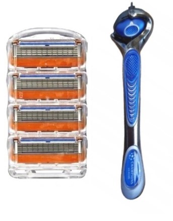Gillette Fusion 5 Power - 4 SZT. +FLEXBALL