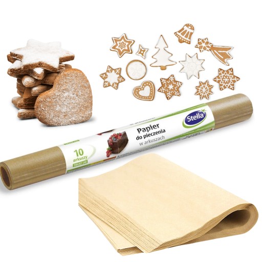 PAPIER DO PIECZENIA w arkuszach Stella 10szt
