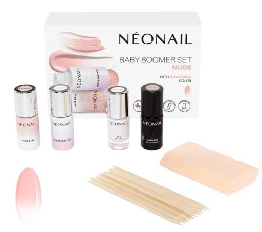 NeoNail Zestaw BABY BOOMER Set Nude 8410