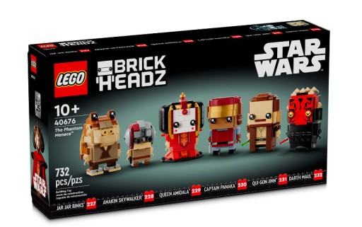 LEGO 40676 BrickHeadz Star Wars Mroczne widmo The Phantom Menace NOWY