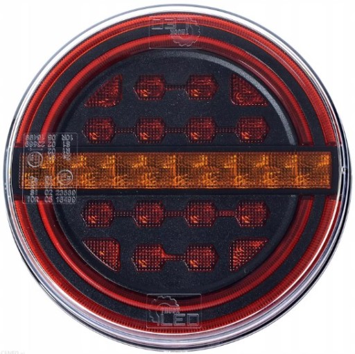 Lampa tylna zespolona LED Przyczepa Laweta 12/24V