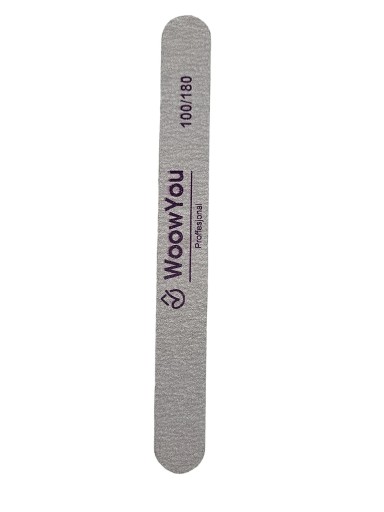 Pilnik do Paznokci Papierowy Woow You 100/180 Prosty Uniwersalna Gradacja